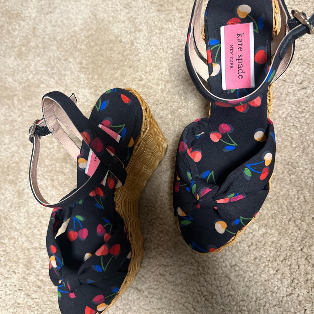 kate spade wedges